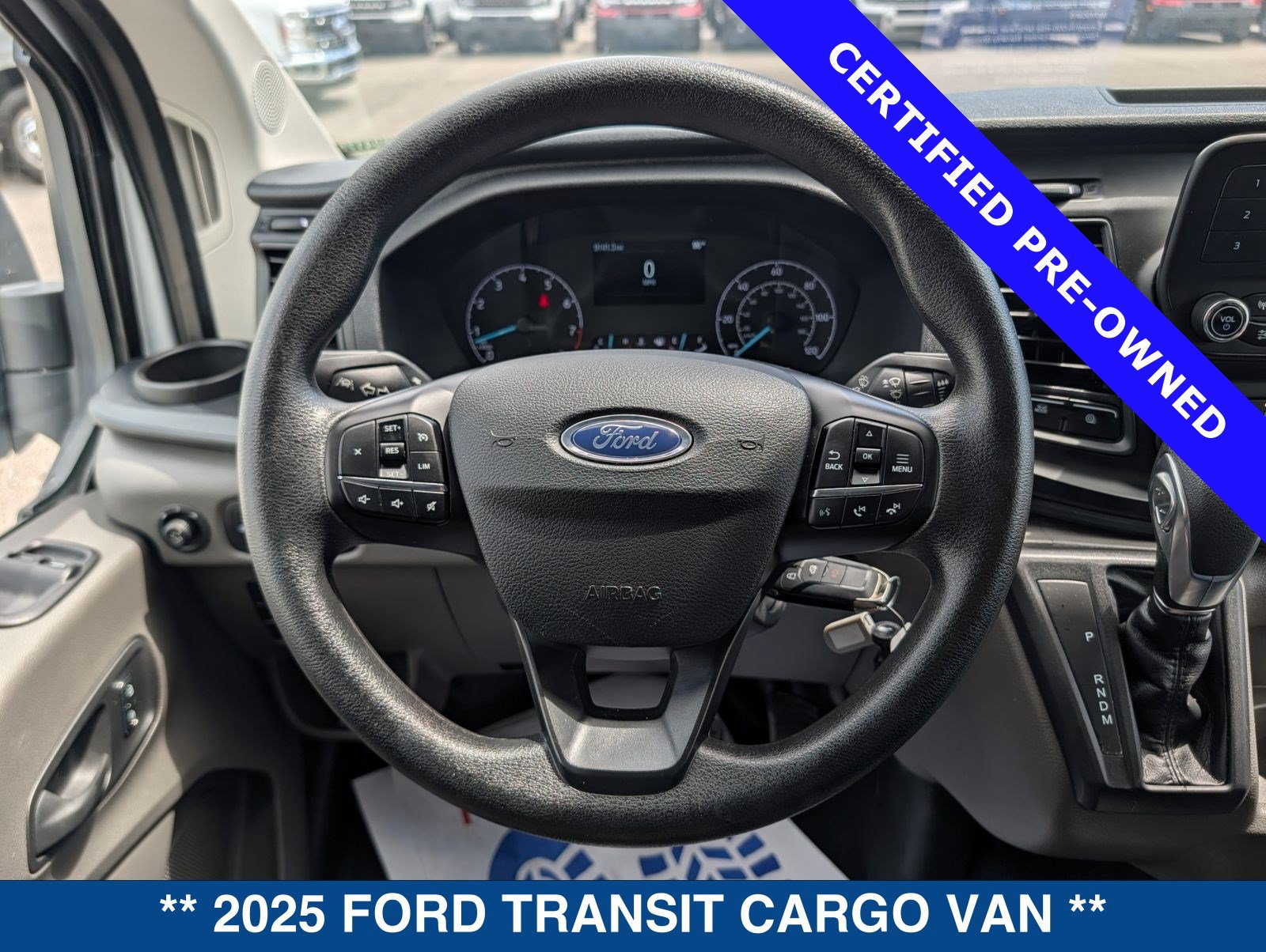 Certified 2025 Ford Transit 250 Low Roof w/ Exterior Upgrade Package RWD image 27