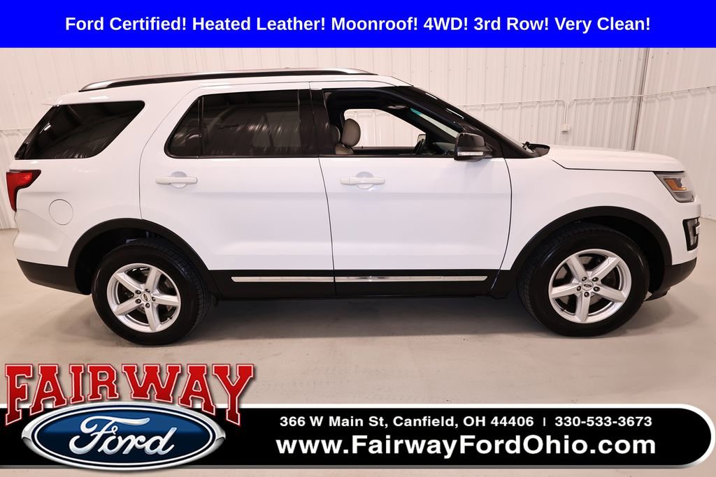 Certified 2017 Ford Explorer XLT w/ Equipment Group 202A