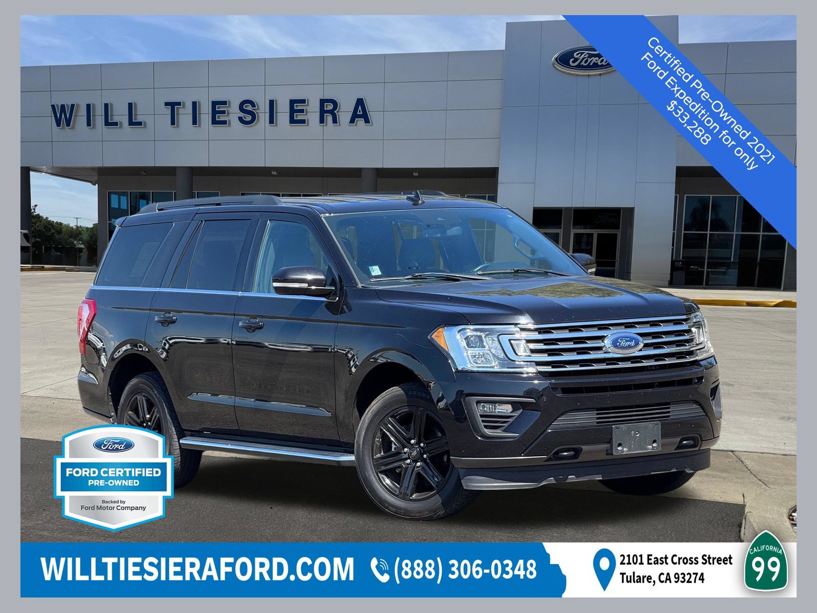 Certified 2021 Ford Expedition XLT AWD/4WD image 1
