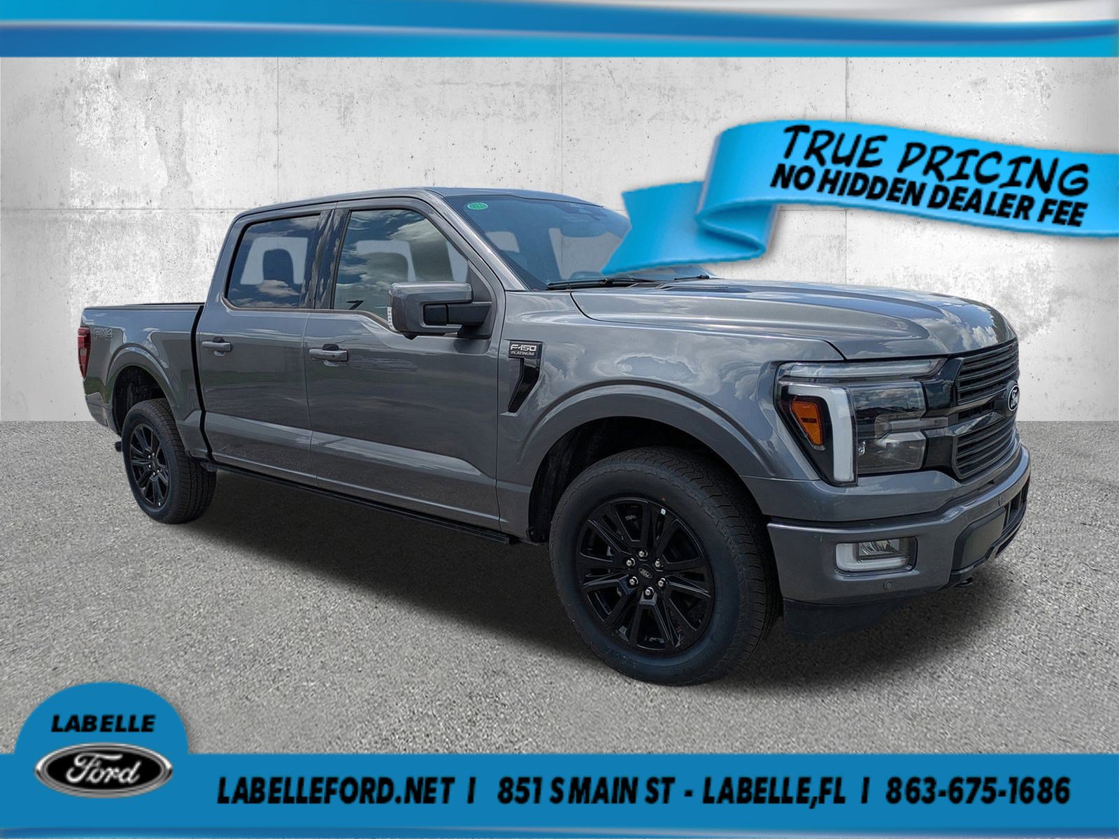 Certified 2024 Ford F150 Platinum w/ Equipment Group 702A High