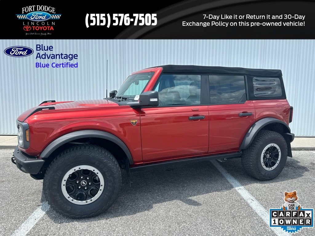 Certified 2022 Ford Bronco Badlands