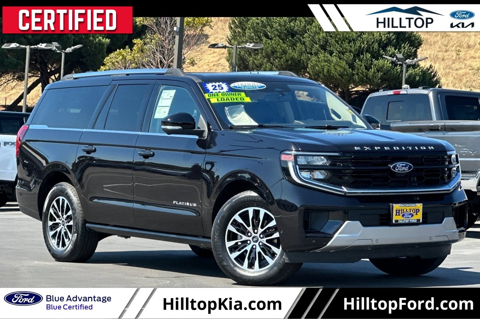 Certified 2025 Ford Expedition Max Platinum AWD/4WD image 1