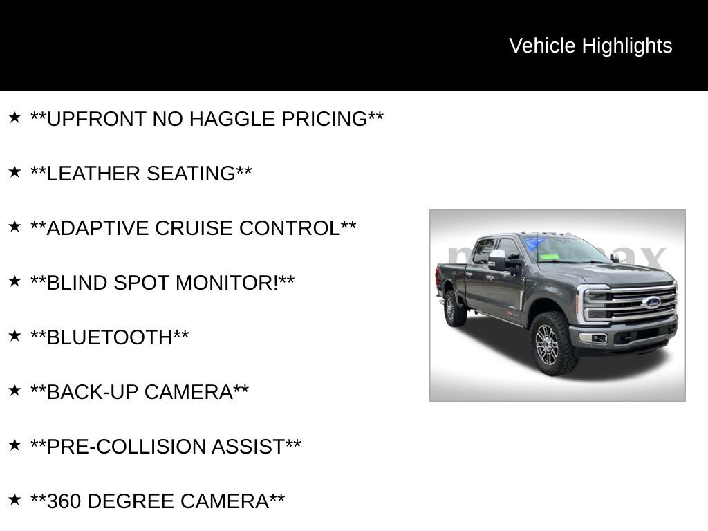 Certified 2026 Ford F350 Platinum w/ Platinum Plus Package image 12