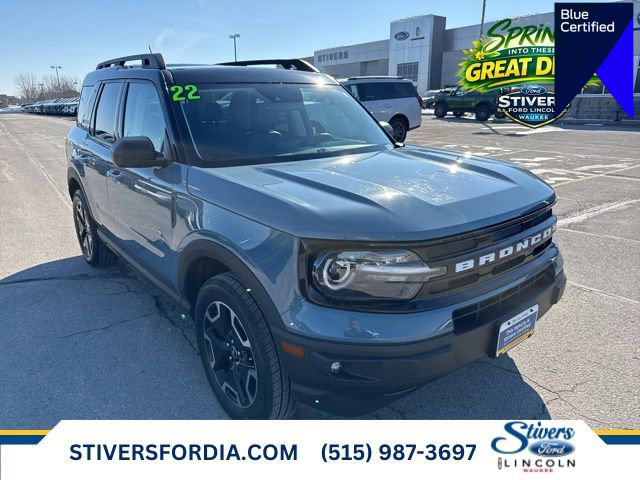 Certified 2022 Ford Bronco Sport Outer Banks w/ Tech Package