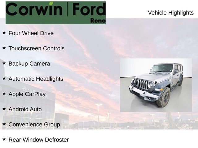 Used 2018 Jeep Wrangler Unlimited Sport S image 2