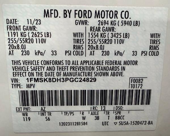 Certified 2023 Ford Explorer XLT AWD/4WD image 24