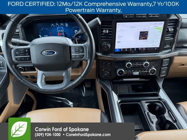 Certified 2024 Ford F350 Lariat w/ Lariat Ultimate Package image 9