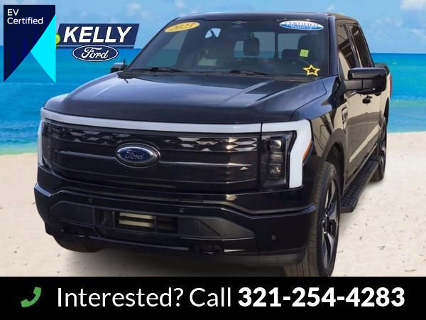 Certified 2023 Ford F150 Lightning Platinum