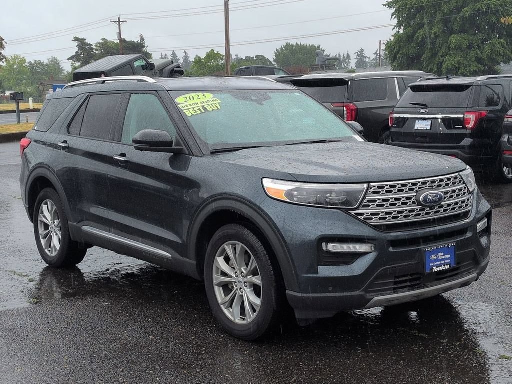 Certified 2023 Ford Explorer Limited w/ Equipment Group 301A AWD/4WD image 7
