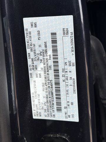 Certified 2021 Ford F150 Lariat w/ Equipment Group 502A High image 33