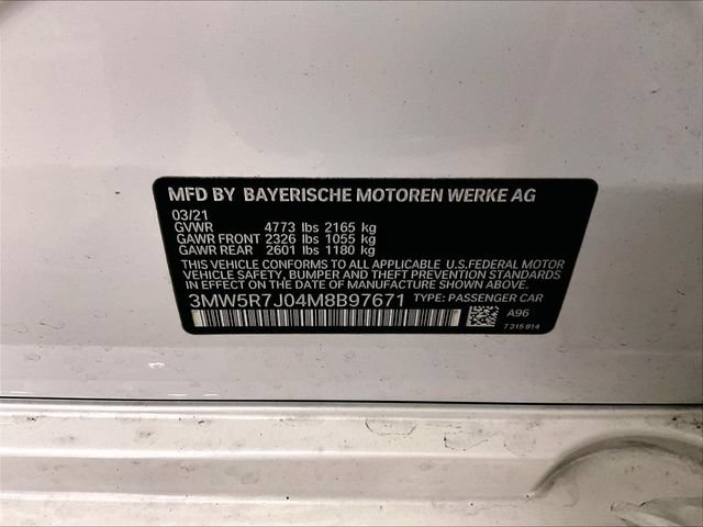 Used 2021 BMW 330i xDrive Sedan w/ Convenience Package AWD/4WD image 33