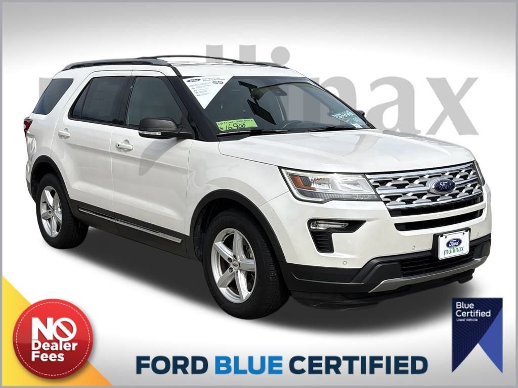 Certified 2019 Ford Explorer XLT w/ Equipment Group 202A