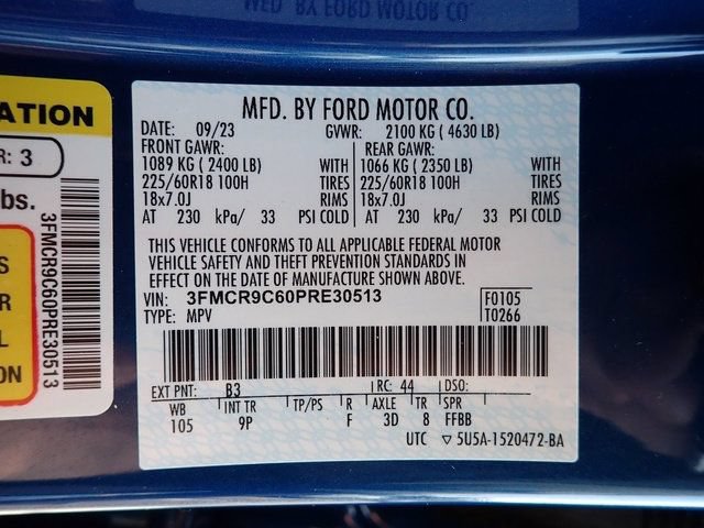Certified 2023 Ford Bronco Sport Outer Banks w/ Tech Package AWD/4WD image 22
