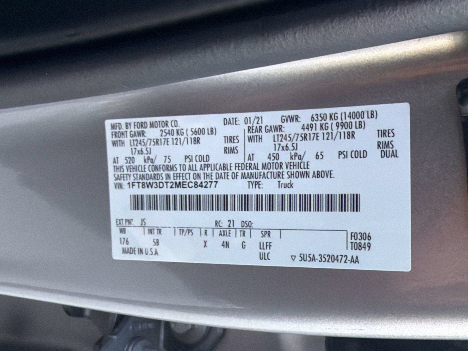 Certified 2021 Ford F350 Lariat w/ Chrome Package AWD/4WD image 23