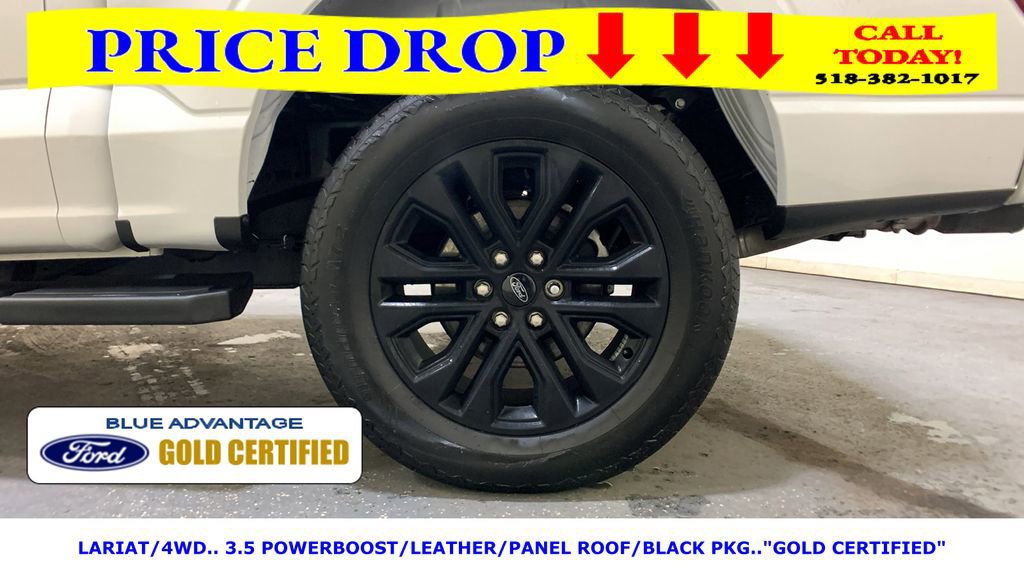 Certified 2025 Ford F150 Lariat w/ Equipment Group 502A High image 27