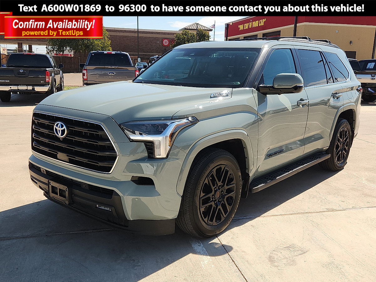 Used 2024 Toyota Sequoia SR5 w/ SR5 Premium Package