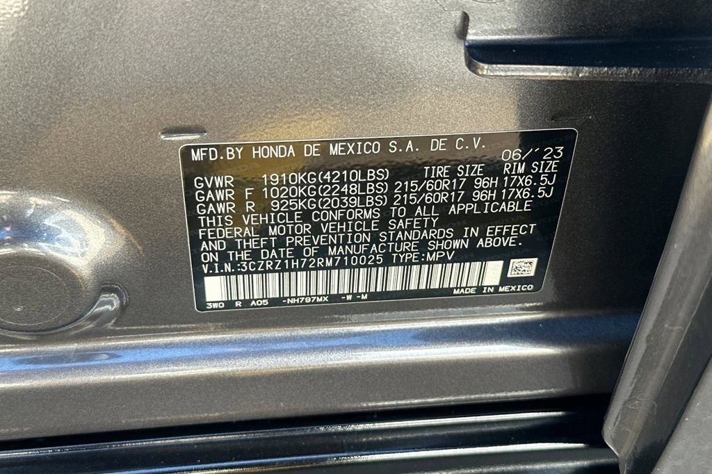 Used 2024 Honda HR-V EX-L image 32