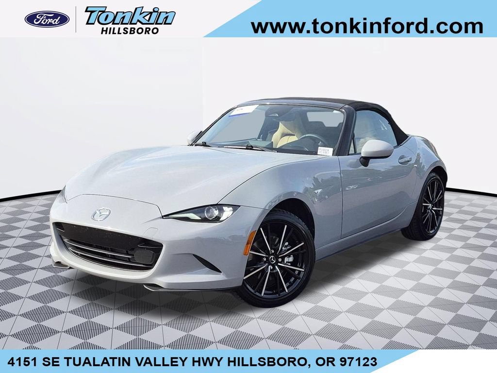 Used 2024 MAZDA MX-5 Miata Grand Touring w/ Weather Package RWD image 1
