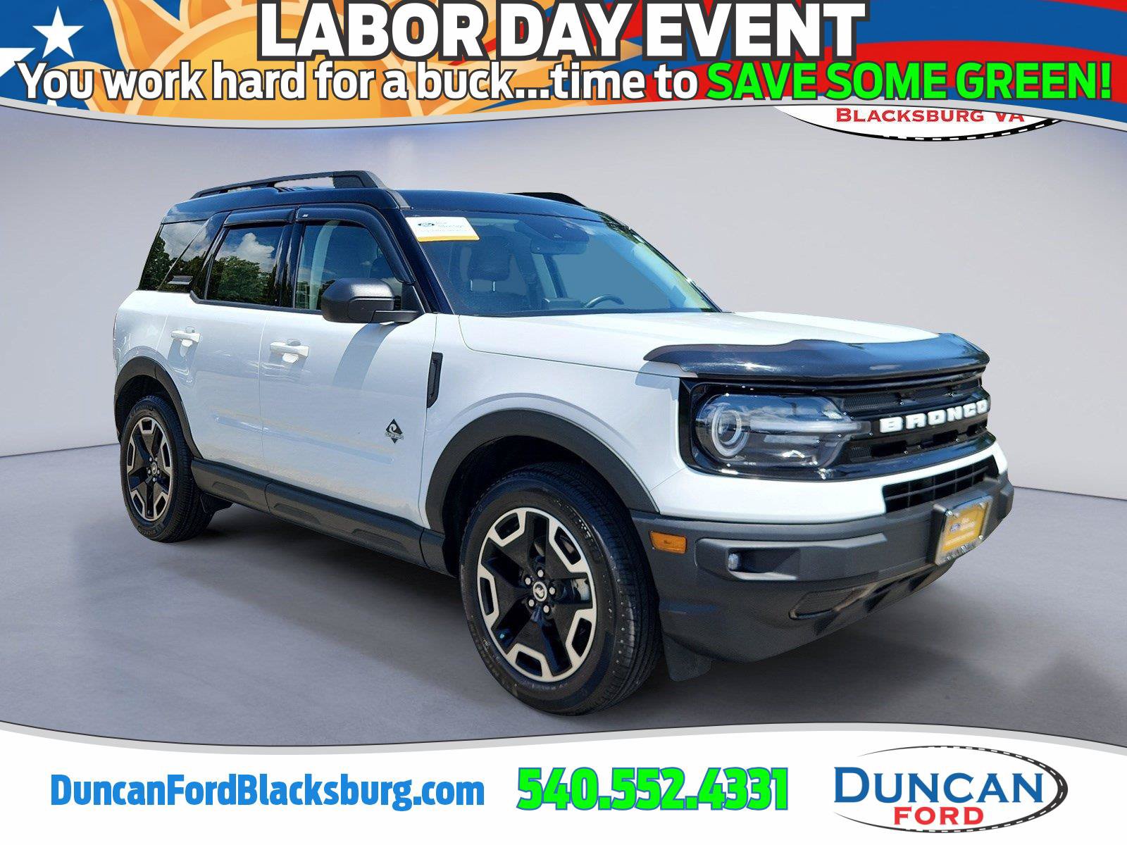 Certified 2021 Ford Bronco Sport Outer Banks