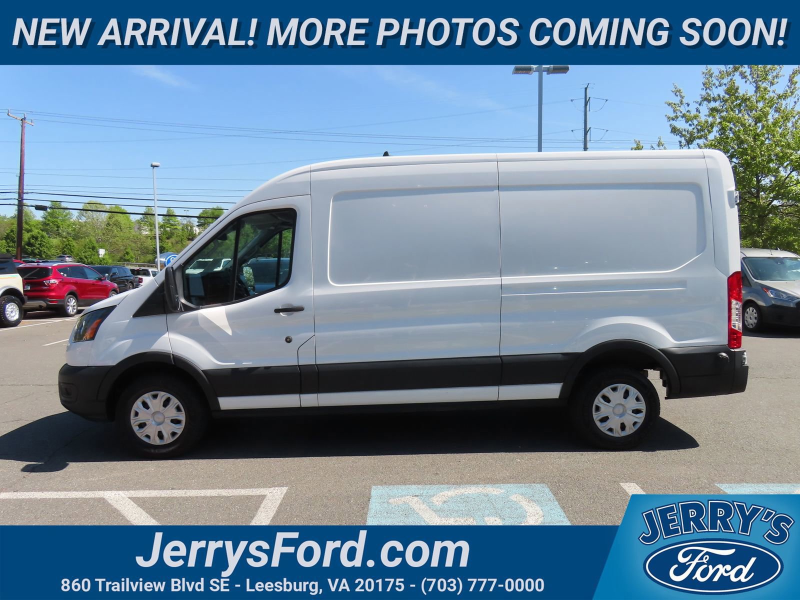 Certified 2023 Ford E-Transit Medium Roof w/ Load Area Protection Package image 3