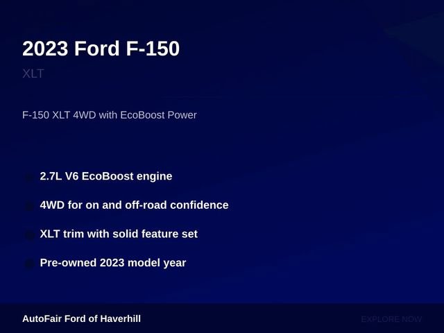 Certified 2023 Ford F150 XLT w/ Equipment Group 302A High AWD/4WD image 5
