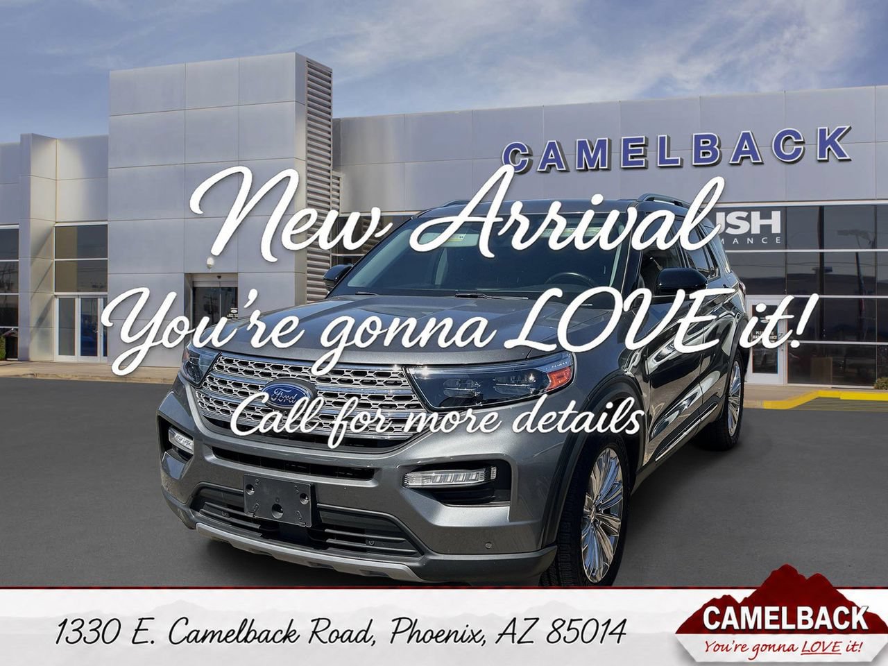 Certified 2022 Ford Explorer Limited w/ Equipment Group 301A