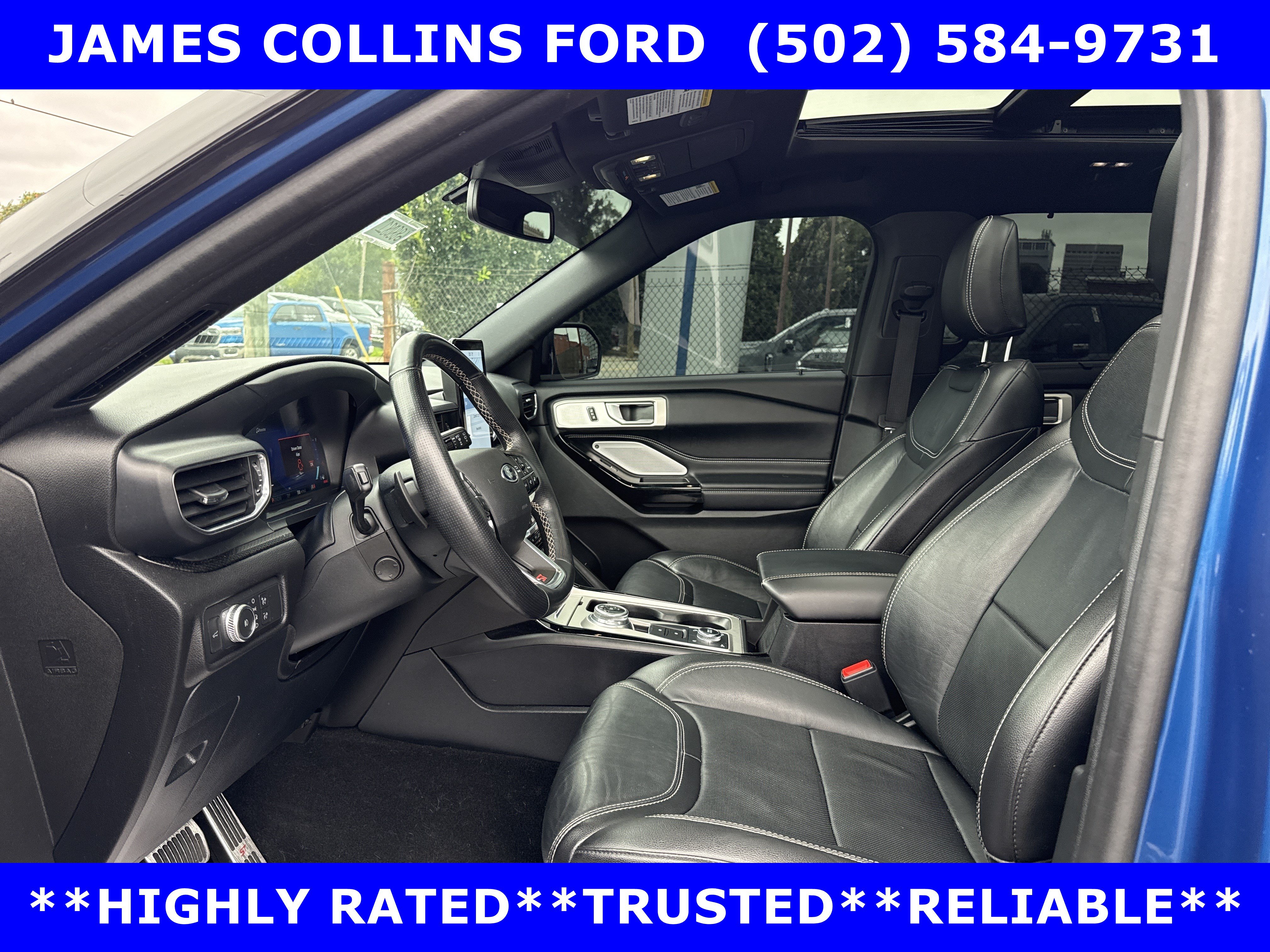 Certified 2021 Ford Explorer ST w/ Equipment Group 401A AWD/4WD image 12