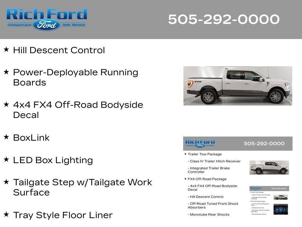 Certified 2023 Ford F150 King Ranch w/ Equipment Group 601A High AWD/4WD image 57