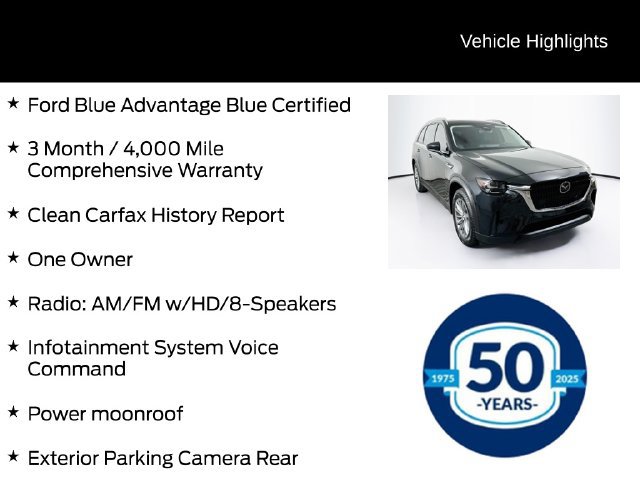 Used 2024 MAZDA CX-90 Plug-In Hybrid w/ Preferred AWD/4WD image 6