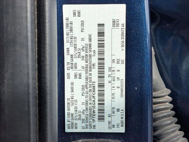 Certified 2018 Ford F150 Platinum w/ Equipment Group 701A Luxury image 23