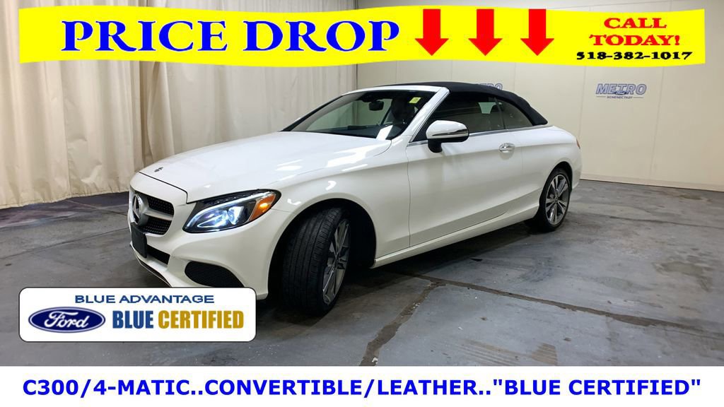 Used 2018 Mercedes-Benz C 300 4MATIC Cabriolet image 1