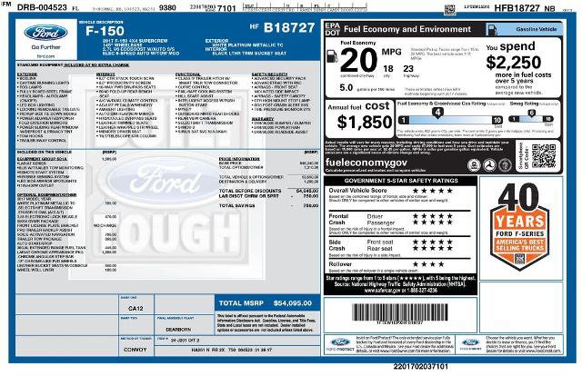 Certified 2017 Ford F150 Lariat image 14