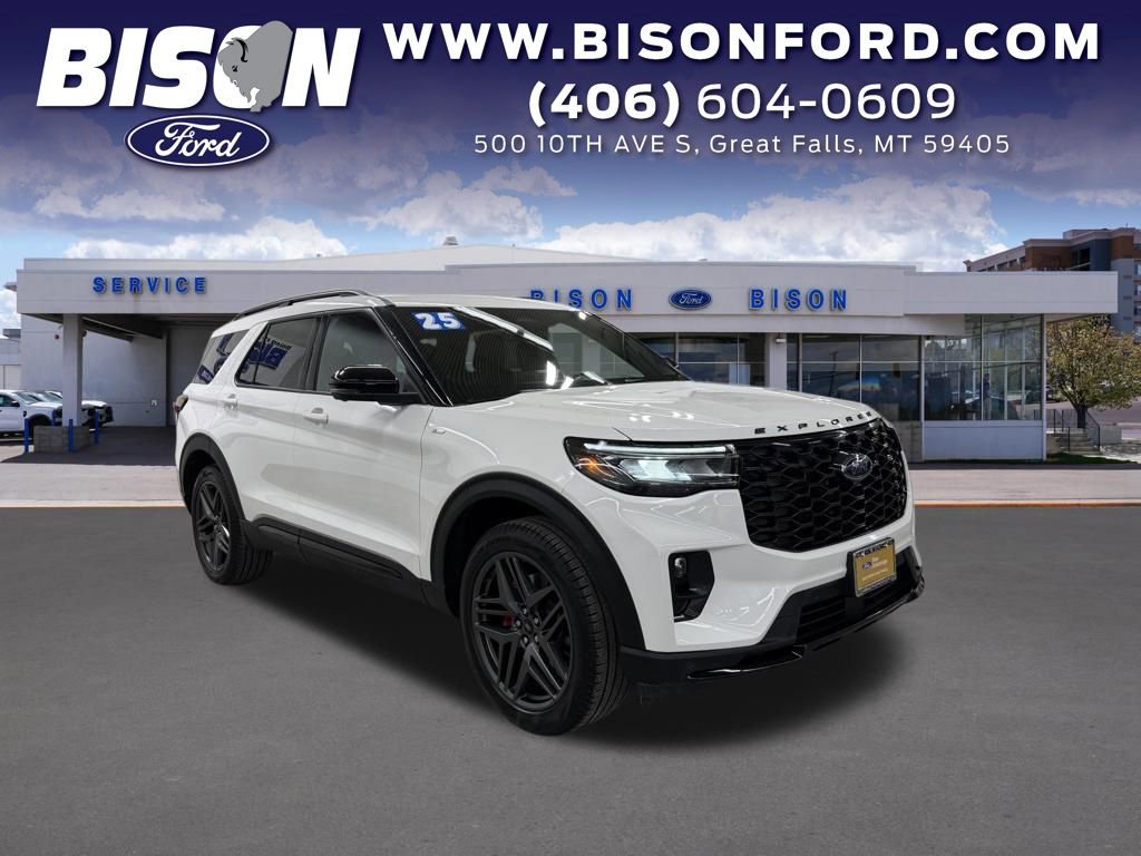 Certified 2025 Ford Explorer ST-Line w/ ST-Line Street Pack AWD/4WD image 1