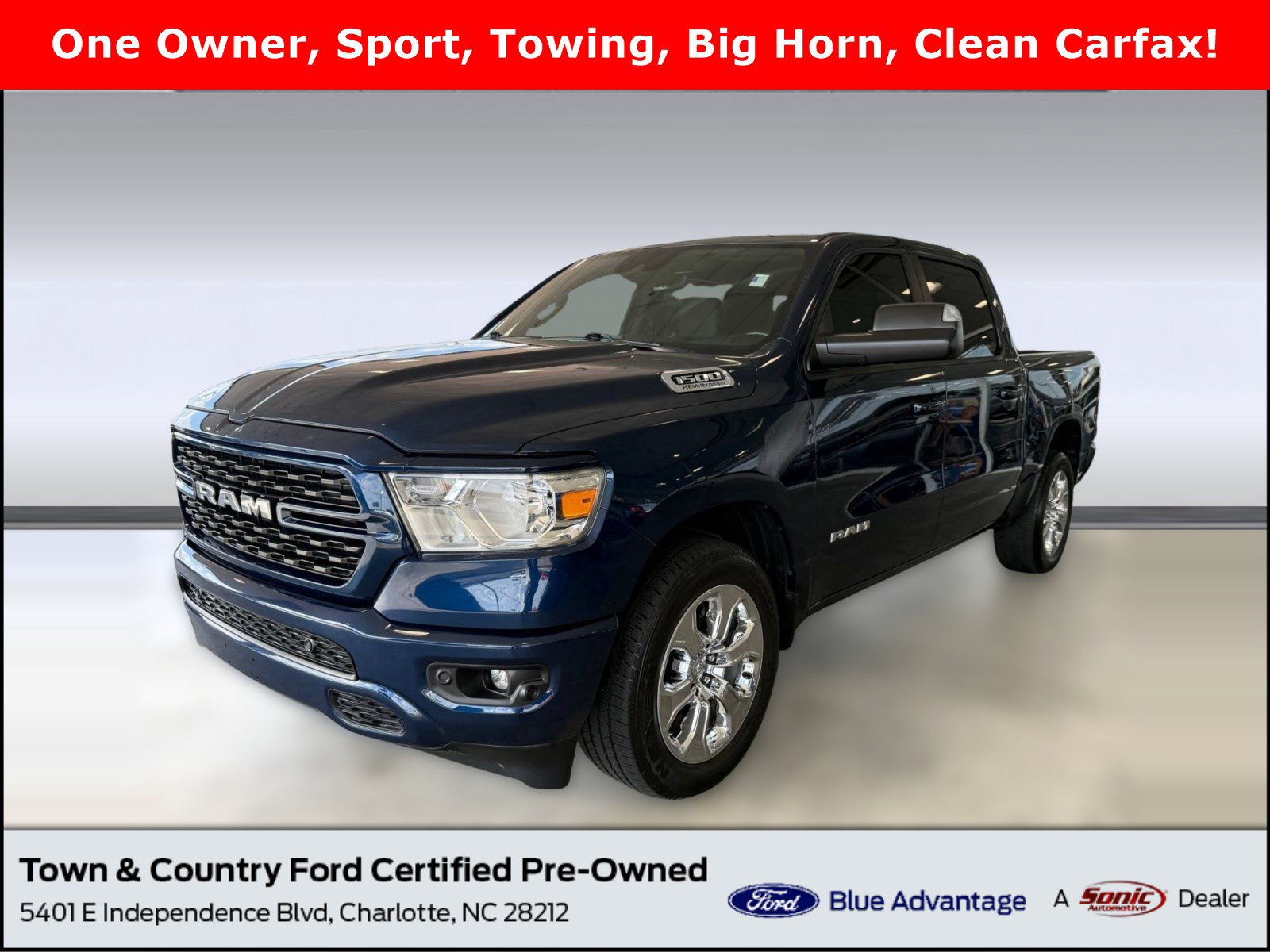 Used 2023 RAM 1500 Big Horn w/ Trailer Tow Group