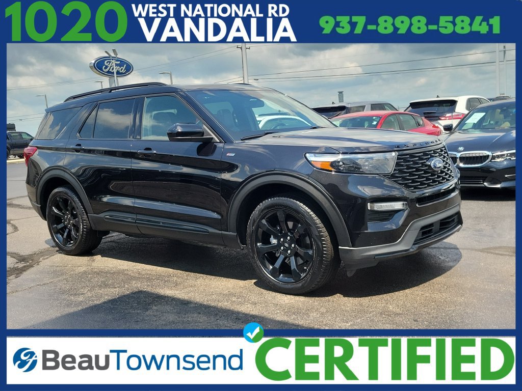 Certified 2024 Ford Explorer ST-Line w/ Class IV Trailer Tow Package