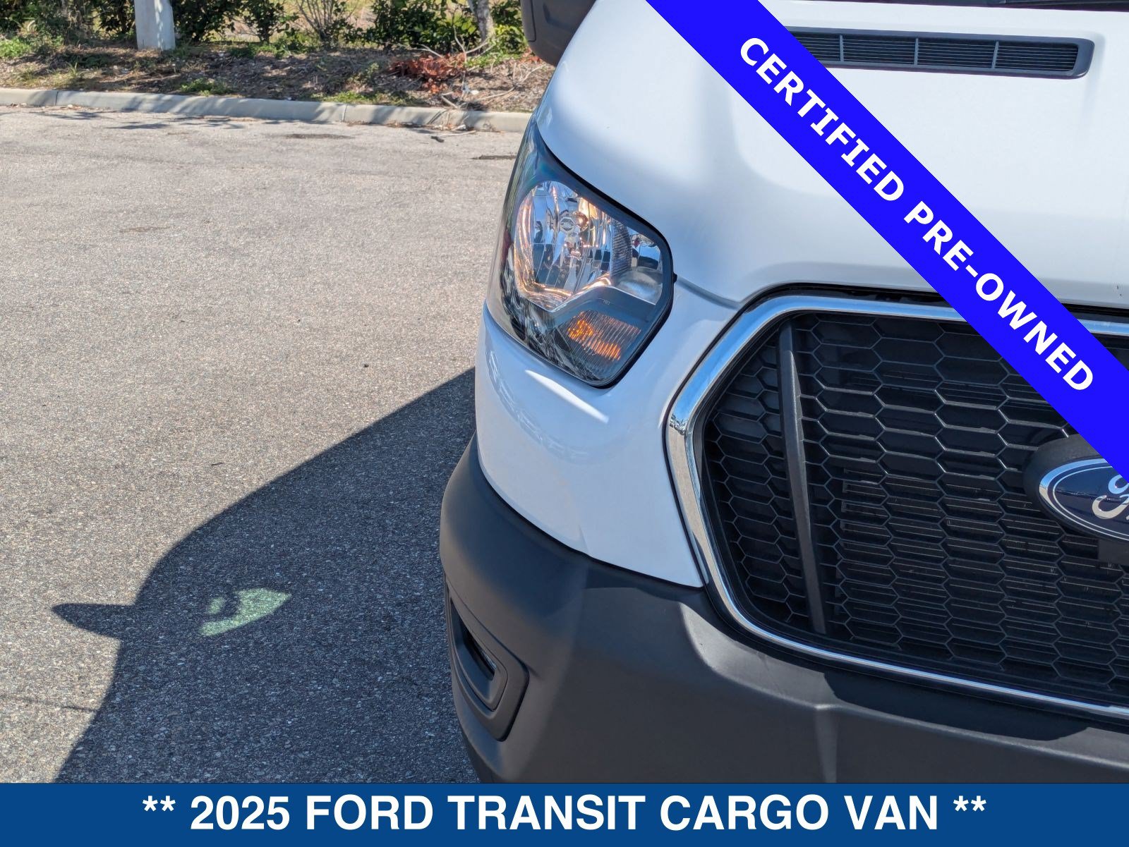 Certified 2025 Ford Transit 250 Low Roof w/ Exterior Upgrade Package RWD image 10