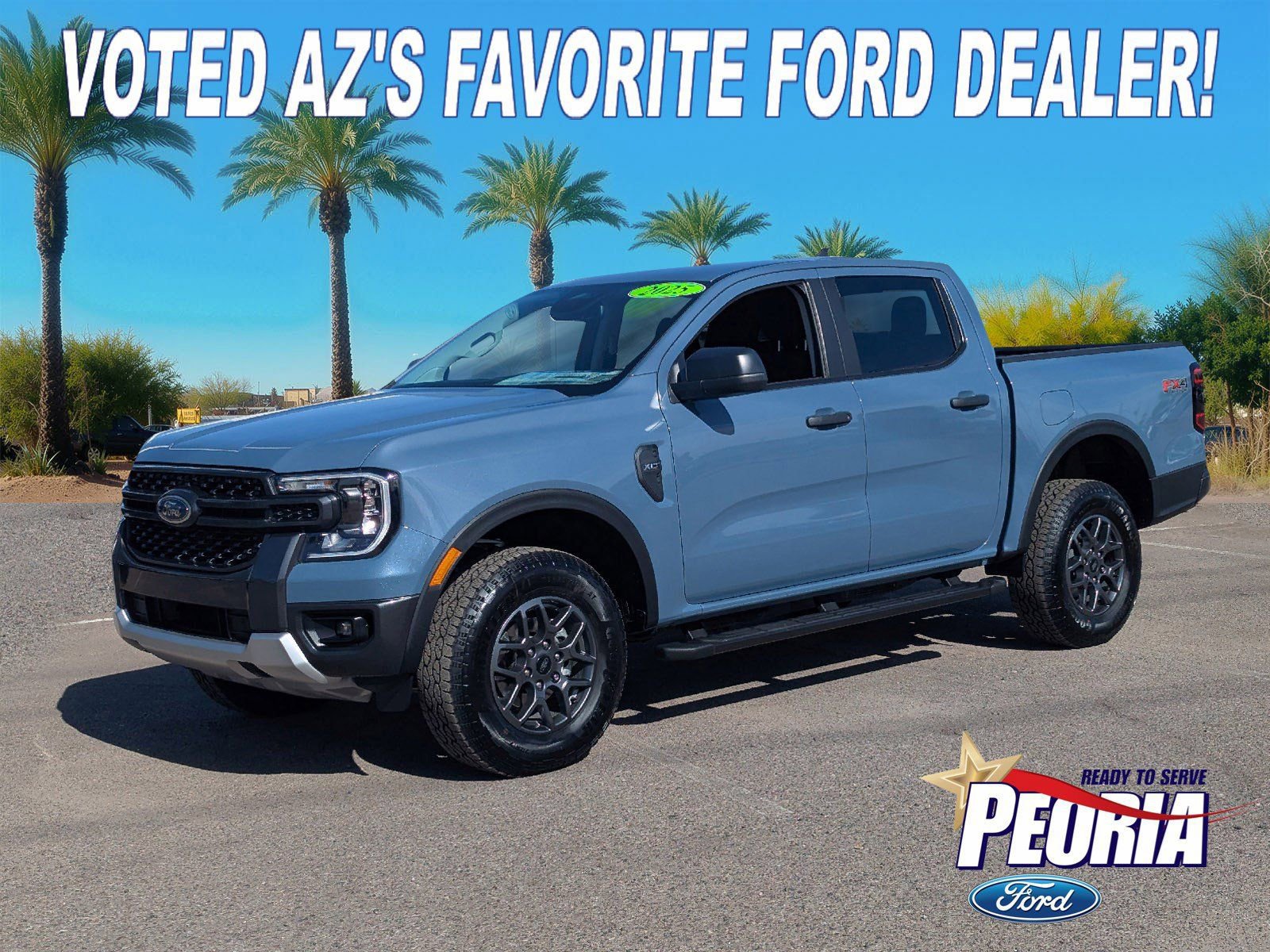 Certified 2025 Ford Ranger XLT w/ Equipment Group 301A High image 1