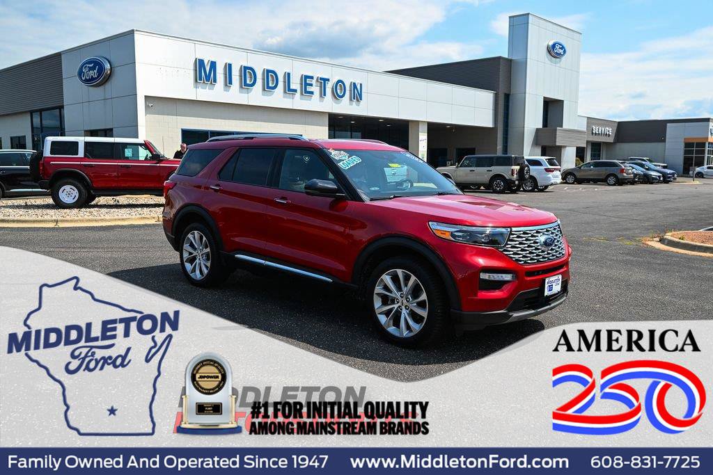 Certified 2022 Ford Explorer Platinum w/ Equipment Group 601A
