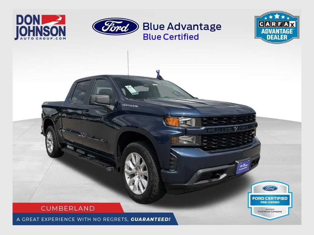 Used 2022 Chevrolet Silverado 1500 Custom AWD/4WD image 1