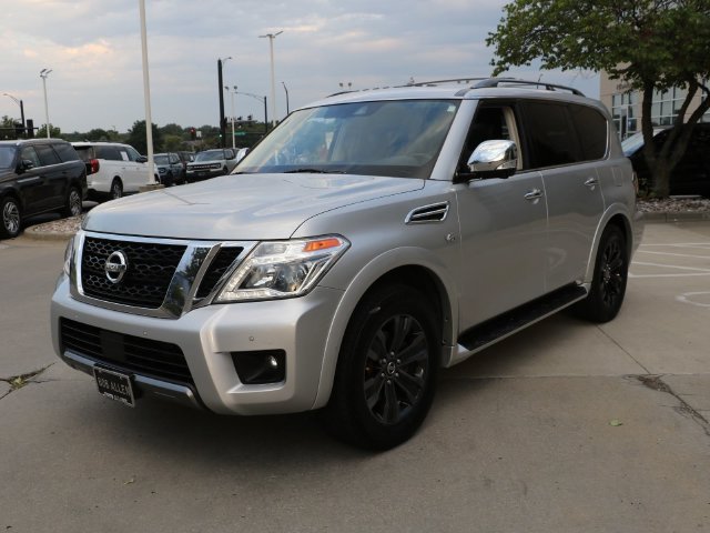 Used 2019 Nissan Armada Platinum w/ Captain's Chairs Package AWD/4WD image 3