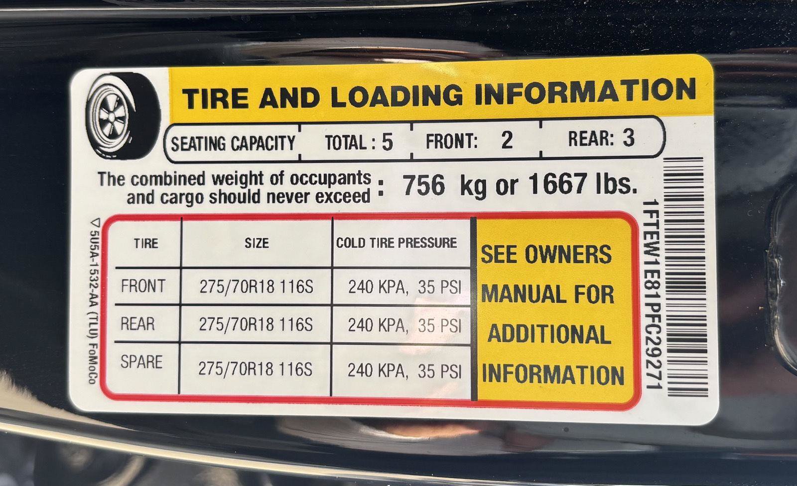 Certified 2023 Ford F150 Tremor w/ Equipment Group 402A High AWD/4WD image 40