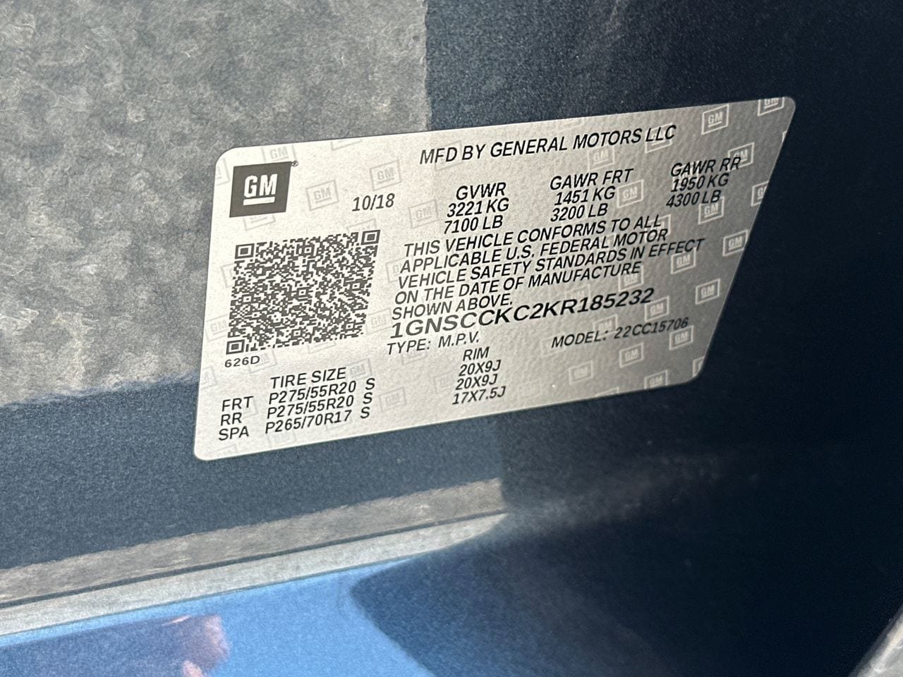 Used 2019 Chevrolet Tahoe Premier RWD image 36