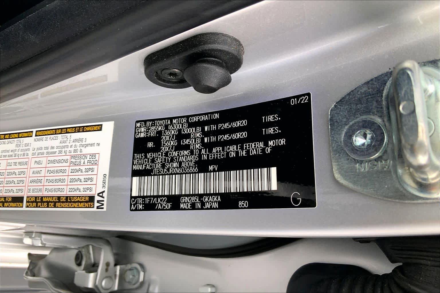 Used 2022 Toyota 4Runner TRD Sport w/ Technology Package AWD/4WD image 30