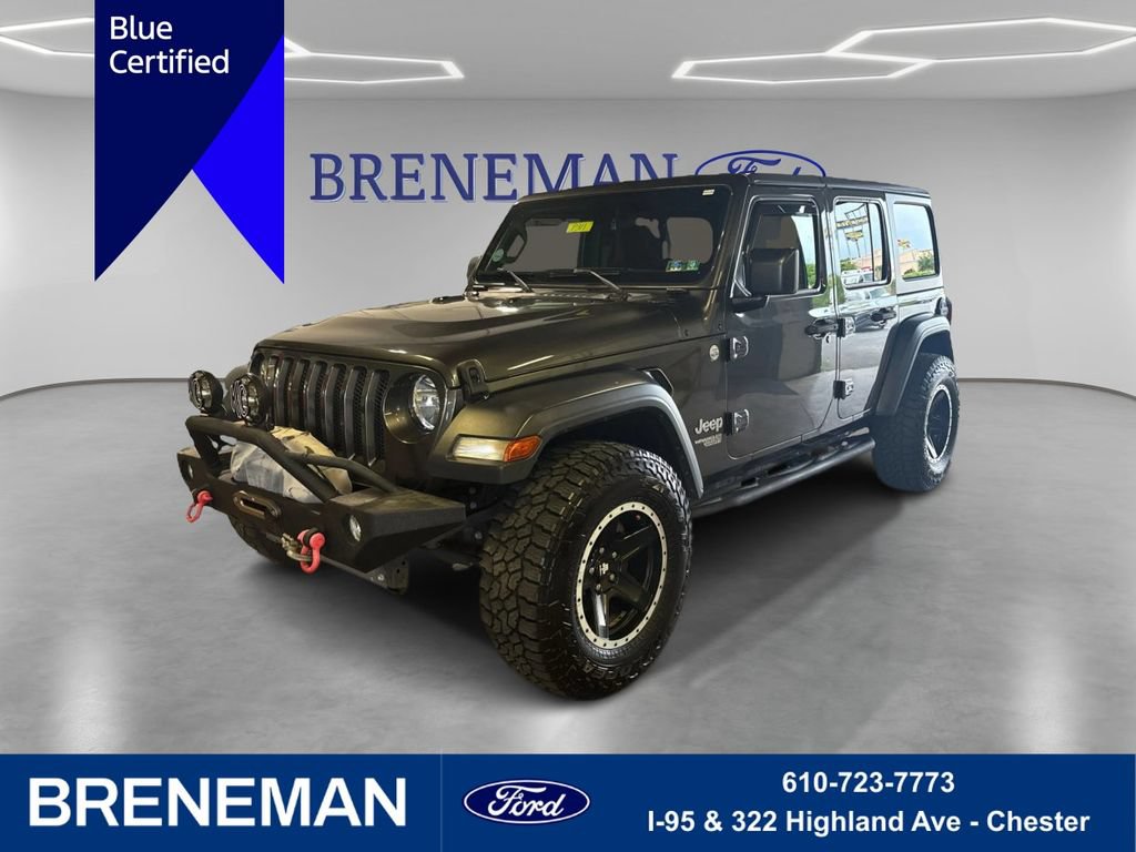 Used 2019 Jeep Wrangler Unlimited Sport S AWD/4WD image 1