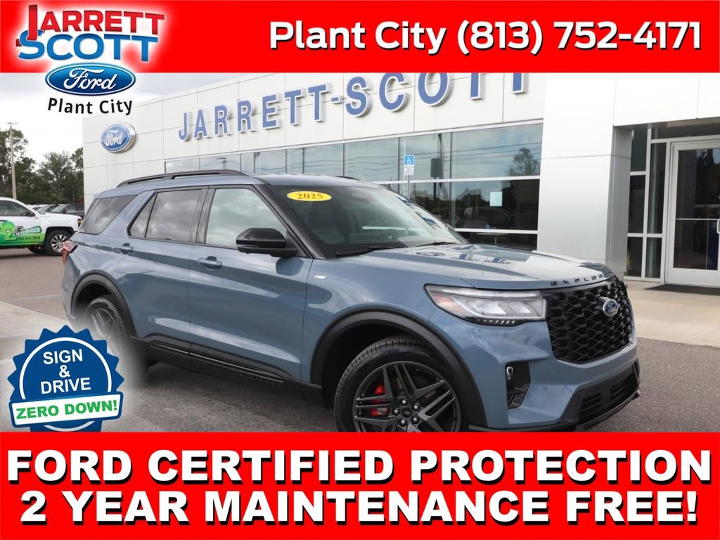 Certified 2025 Ford Explorer ST-Line w/ Premium Package