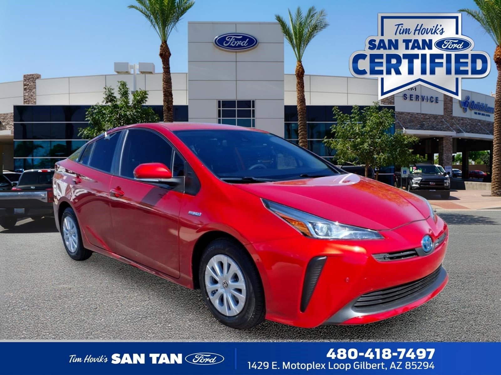 Used 2021 Toyota Prius LE w/ Carpet Mat Package (TMS) FWD image 1