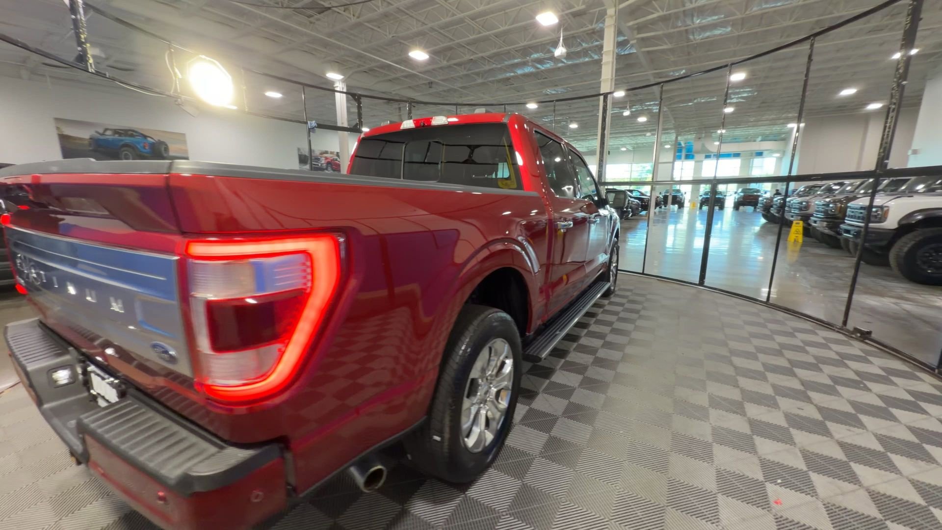 Certified 2021 Ford F150 Platinum w/ Equipment Group 701A High AWD/4WD image 11