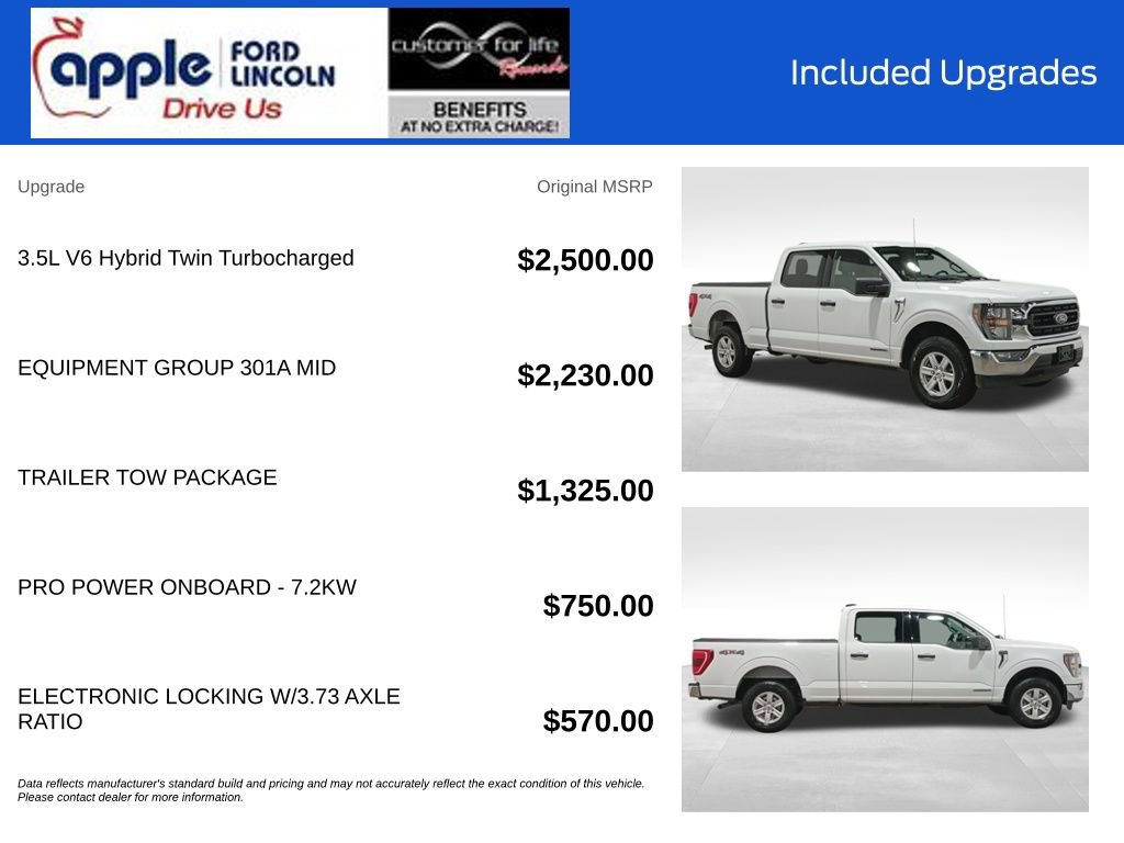 Certified 2023 Ford F150 XLT w/ Equipment Group 301A Mid AWD/4WD image 4
