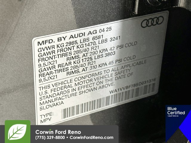 Used 2025 Audi Q7 3.0T Prestige AWD/4WD image 38