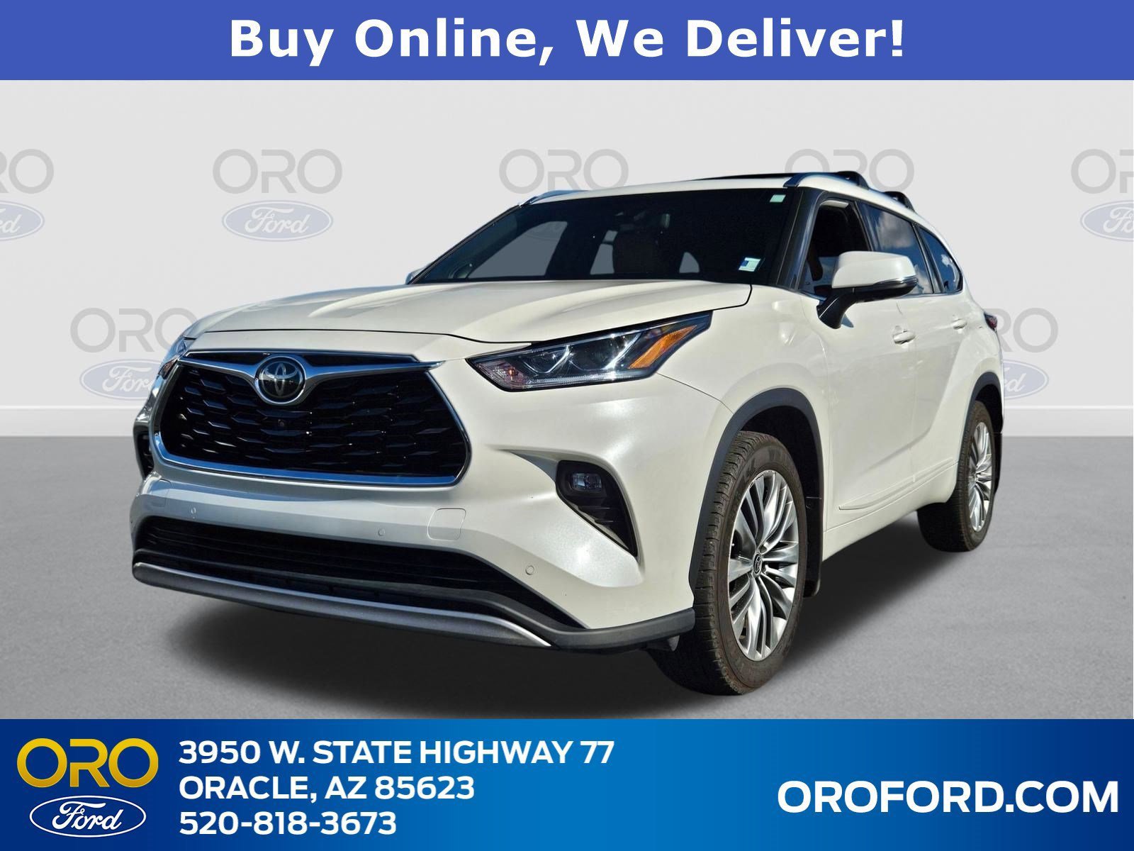 Used 2021 Toyota Highlander Platinum